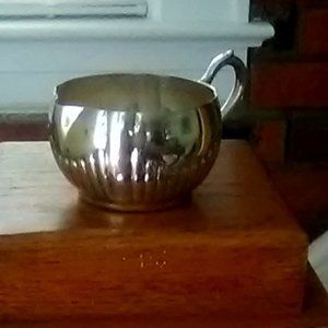 Silver on Copper Creamer